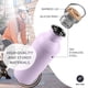 thumbnail image 2 of Botella de Agua de Acero Inoxidable Bambaw, 750 ml, Botella Deportiva Morada, Botella No Aislada, Botella de Acero Inoxidable, Termo Libre de BPA – Lila Claro, 2 of 8