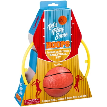 Toysmith Let s Play Some Hoops Basketball Set