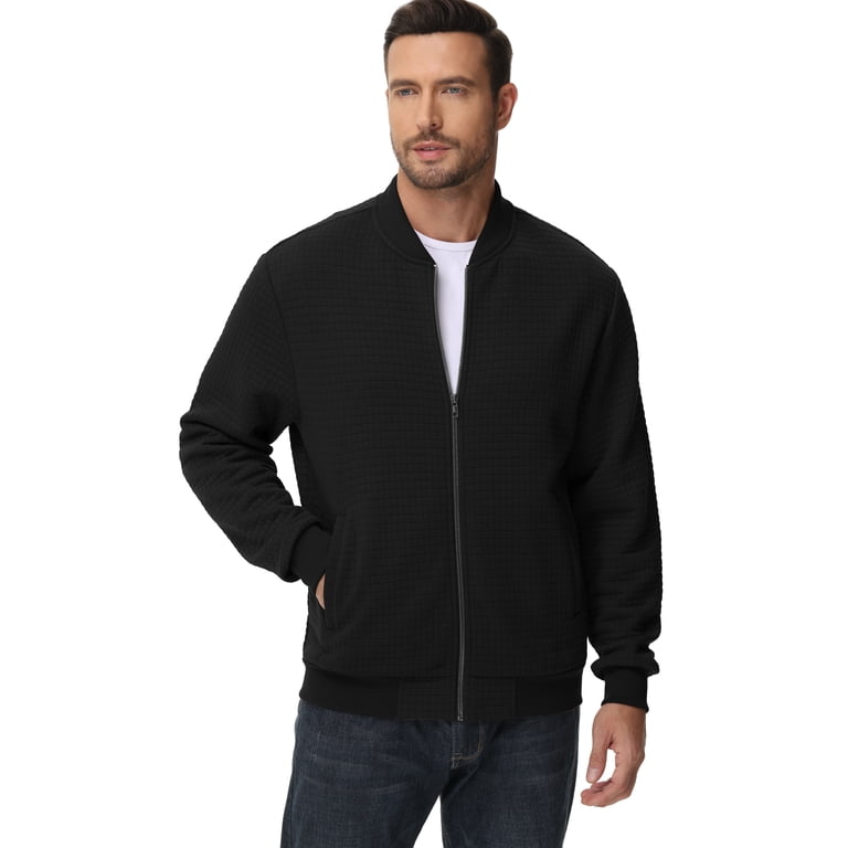 Xidunhg Men's Casual Lightweight Bomber Jacket photo 6