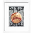 thumbnail image 2 of Eat Sleep Play Baseball, Framed Art Print Wall Art by Jim Baldwin Sold by Art.Com, 2 of 6