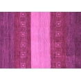thumbnail image 1 of Ahgly Company Indoor Rectangle Abstract Purple Modern Area Rugs, 7' x 10', 1 of 4