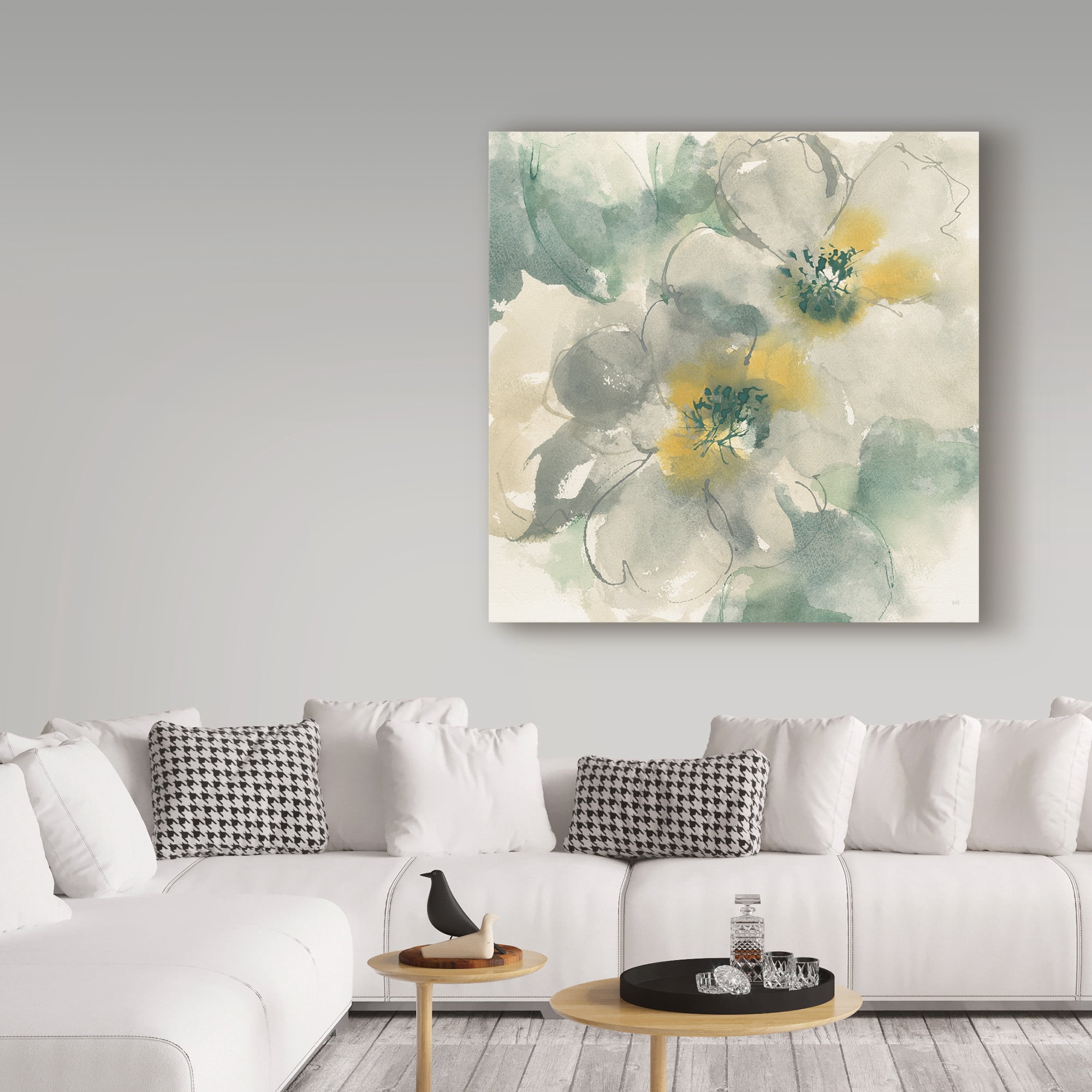 Trademark Fine Art 'Silver Quince I' Canvas Art by Chris Paschke