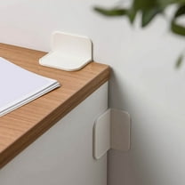 Qiopertar Under $5 Baby Anti-Tip Furniture Wall Anchors Kit, Adhesive Cabinet Bookshelf Safety Straps, Child Proof Heavy Furniture Stabilizer