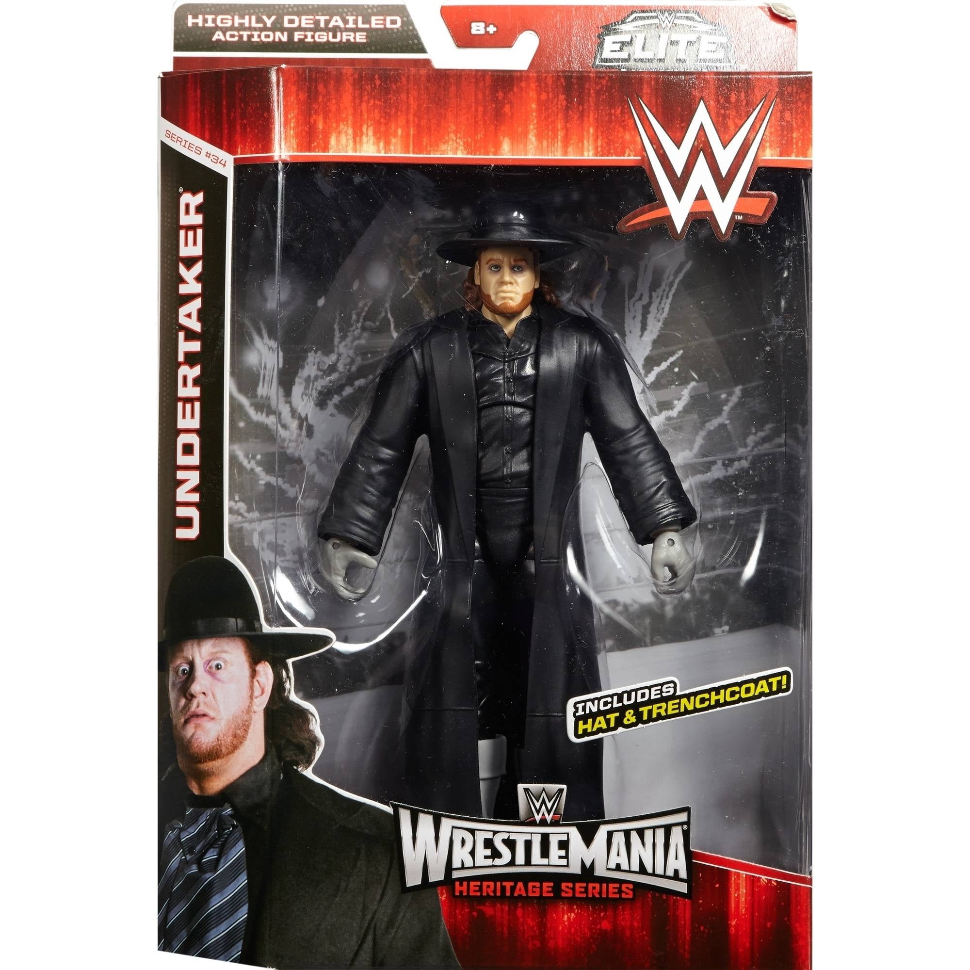 Mattel Accessories for WWE Wrestling Figures Undertaker Coat 