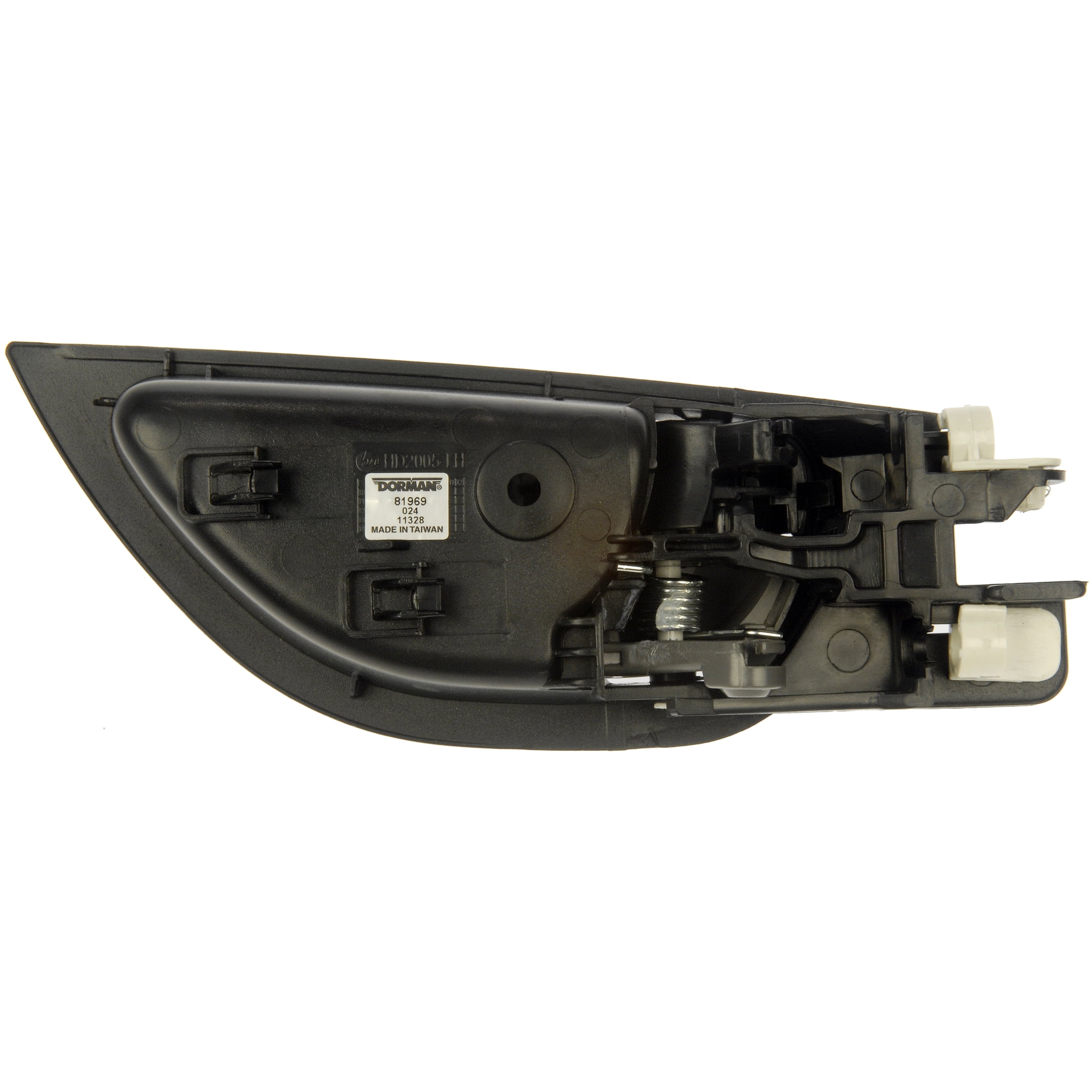Dorman 81969 Interior Door Handle for Specific Honda Models, Smooth Gray Lever; Black Housing