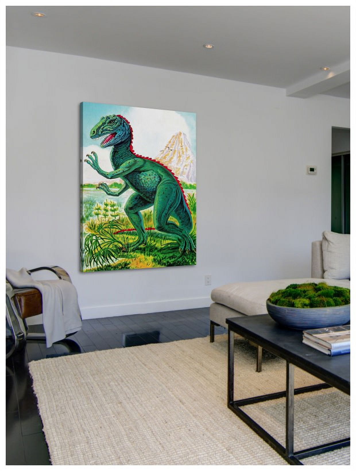 Marmont Hill "Ceratosaurus" by Curtis Painting Print on Canvas