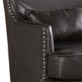 thumbnail image 4 of Picket House Furnishings Elia Chair with Chrome Nails In Sierra Espresso, 4 of 10