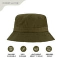 thumbnail image 2 of Market & Layne Unisex Olive Bucket Hat for Adult & Teens (Runs Small) - Medium/Large, 2 of 8