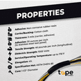 thumbnail image 7 of WOD Tape Friction Tape 1.5 in. x 60 ft. Automotive Harness Tape, Pack of 50, 7 of 7