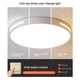thumbnail image 5 of Luz De Techo Led 24W 7000Lm Luz De Techo Led Redonda De Alto Brillo Para Sala De Estar Baño Oficina Eigraketly HA025117-01, 5 of 5