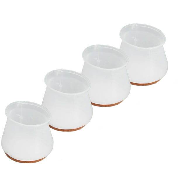 Sillas Cubiertas De Piernas, Muebles De Silicona Protectores De Piernas Protección De La Madera De Los Rasguños Reducción De Ruido Con Fieltro Para El Restaurante De La