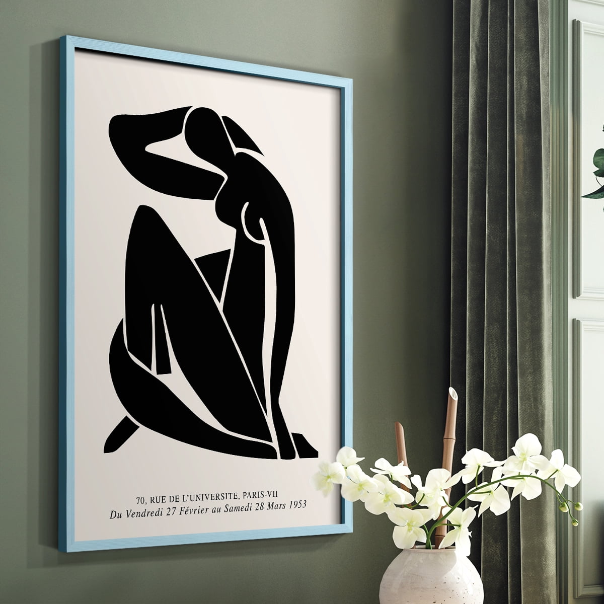 Matisse LVI Framed Print - Solid Wood