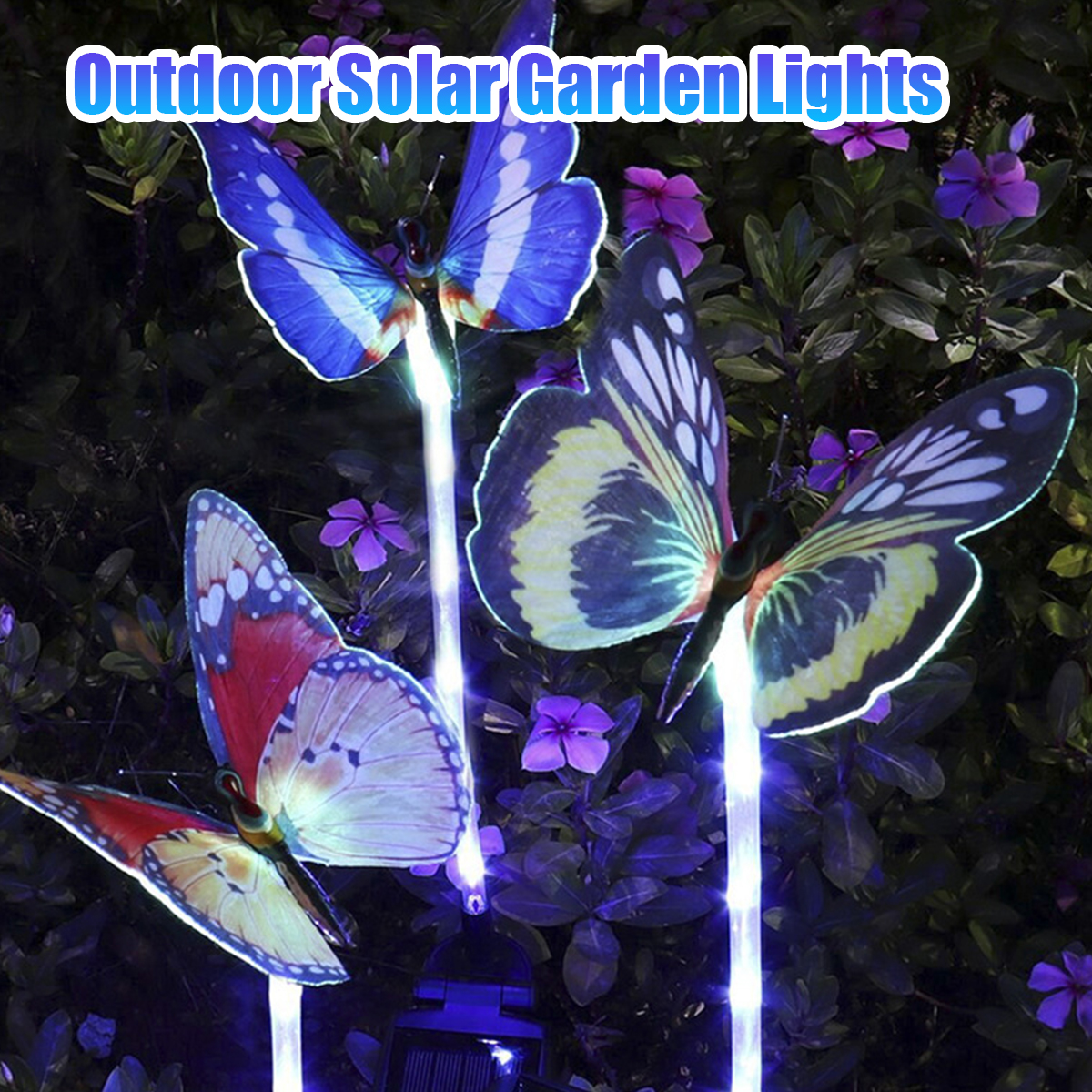 solar butterfly lamp