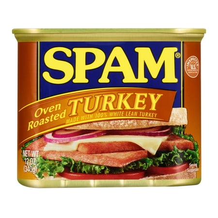 (3 Pack) Spam Oven Roasted Turkey, 12 Ounce Can (Best Slow Roasted Turkey)