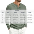 thumbnail image 2 of biudgviw Henley Shirts for Men Long Sleeve Ribbed Knit Button T-Shirt Casual Stylish Loose Fit Tops Fall Clothes Comfy Undershirts(Bronze,X-Large), 2 of 5