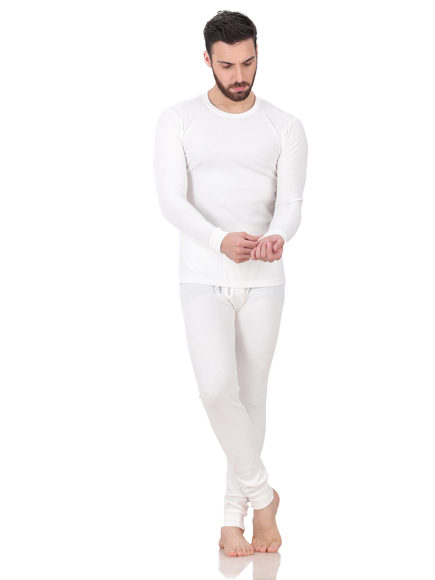 P&S Men's Cotton Waffle Knit Thermal Set 2-Piece photo 2