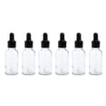 thumbnail image 2 of Paquete de 6 s de botellas de aceites esenciales de vacíos Claro Colcomx Botella esencial vacía, 2 of 8