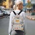 thumbnail image 7 of FORMRS Mini Backpack Purse for Women Travel Daypack Casual Shoulder Bag, Cute Cartoon Cat, 7 of 7