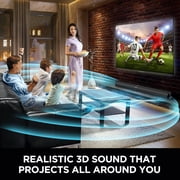 COWIN Sound Bar for TV, 2-in-1 Detachable Soundbar with Auto Volume Boost, TV Speakers with 3 EQ Modes, Bluetooth 5.3/ARC/Opt/AUX Connection for PC/Gaming/Projectors