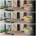 thumbnail image 5 of Yagud Walking Pad Treadmill with Handle Bar & 5% Incline, Foldable Portable Treadmill for Running, Small Under Desk Treadmill for Home, Silver, 5 of 9