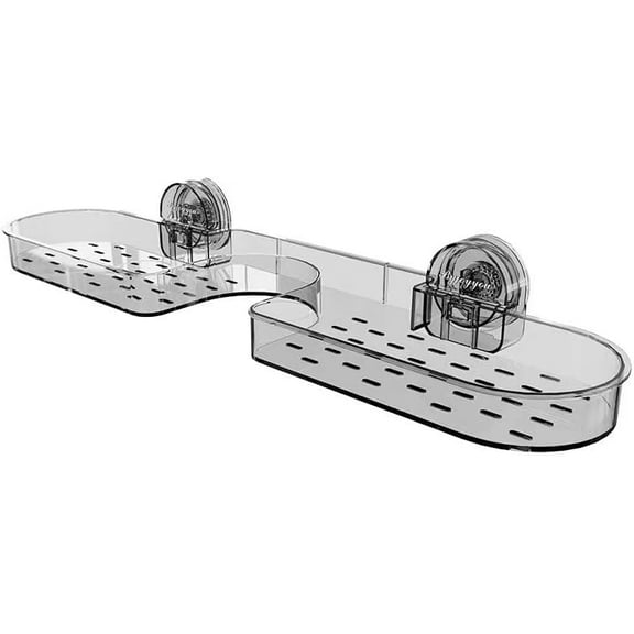 Bohorizon Sink Faucet Organizer, Suction Cup Multiuse Drain Rack Sponge Holder for Kitchen