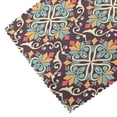 thumbnail image 5 of DouZhe Polyester Placemats Set of 4, Traditional Floral Morocco Style Pattern Heat Resistant Place Mats for Dining Table, 12" x 18", 5 of 7