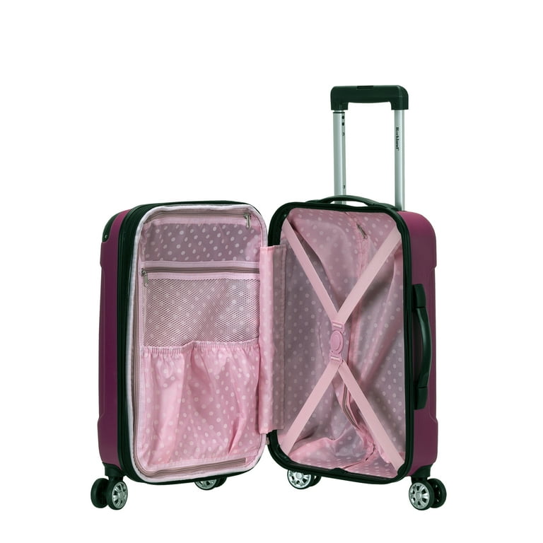 Rockland sonic 3pc 2025 abs luggage set