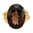 thumbnail image 5 of Primal Gold 10 Karat Yellow Gold Smoky Quartz Ring, 5 of 7