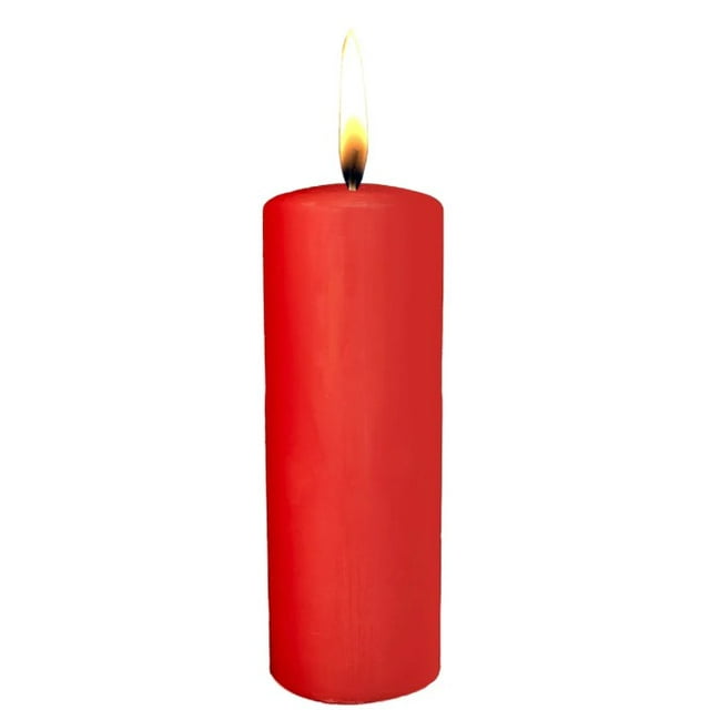 Vela Velón Cirio Rojo 19 Cm (g) Limpias Amarres Amor