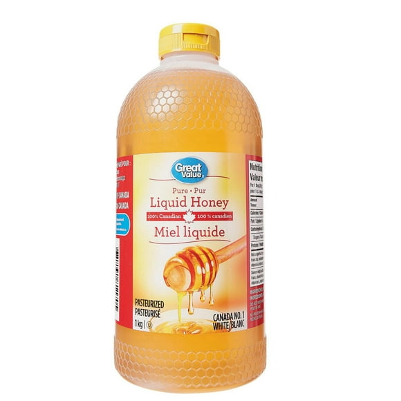 Great Value Pasteurized Pure White Liquid Honey