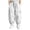 White, variant on Fancifize Cotton Linen Cargo Pants for Boys Summer Loose Elastic Waist Harem Pants Kids Casual Trousers 7-16 Years