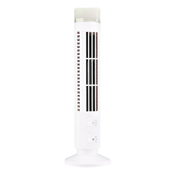 Herramientas y mejoras para el hogar Ventilador de torre Ventilador LED sin aspas Ventilador de torre Mini acondicionador vertical Un picador