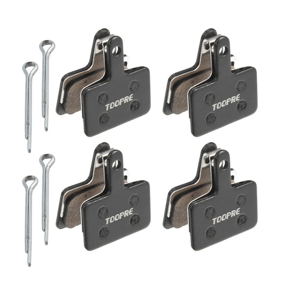 Unique Bargains 4 Pair Resin Disc Bike Brake Pads with Split Pin for Shimano M315 M355 M375 M395