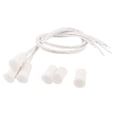thumbnail image 1 of Home Office Door Window Recessed Contacts Magnetic Reed Switch White 3pcs, 1 of 1
