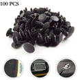 thumbnail image 2 of 100 X 8mm Bumper Clips Auto Car Hole Plastic Rivets Fastener Fender Push Pin, 2 of 5