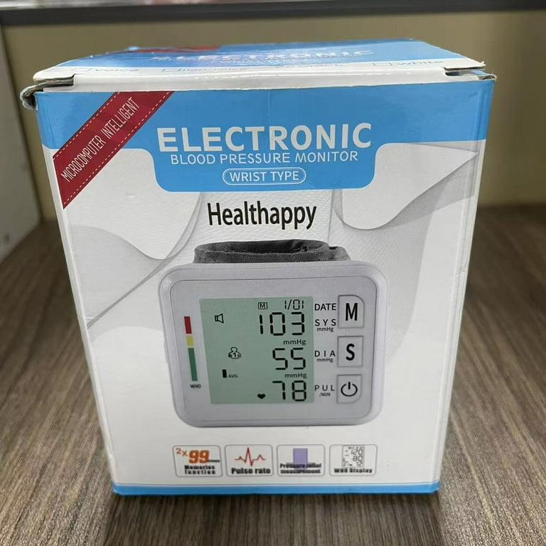 Healthappy Blood Pressure Monitors for Home Use, Automatic Extra Large  Upper Arm Blood Pressure Cuff, Accurate Blood Pressure Machine with Large  VA