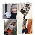 thumbnail image 4 of Sac à Main Élégant pour Femmes - Cuir de Vachette Premium, Style Polyvalent pour Toute Occasion, Sophistication Intemporelle & Mode-30cm-Blanc et Rouge, 4 of 6