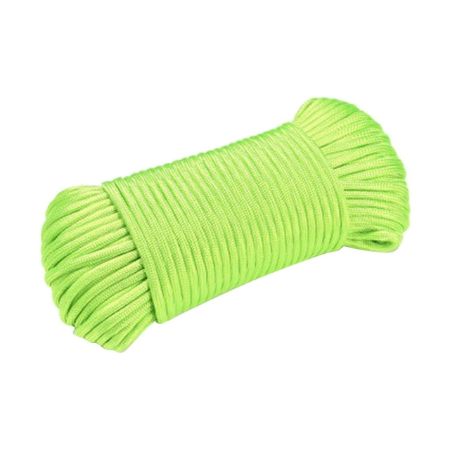 650 Paracord Type III Cable de paracaídas de 10 Verde fluorescente Zulema cuerda de paracaídas