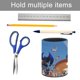 thumbnail image 5 of Disney's House of Mouse-theme Cylinder Pen Holder Pencil Organizer with Flannel Lining PVC Leather Material Cardboard Base for study work 10*8CM, 5 of 6