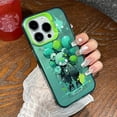 thumbnail image 3 of Case for IPHONE11 12 Color Silver Laser 3PROMAX 14PRO 15 15PRO Personality Anti-drop 15PROMAX Tide Cool Bear Mobile Phone Case, 3 of 5