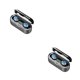 thumbnail image 3 of Tholdsy Auriculares inalámbricos compatibles con Bluetooth V5.0 Auriculares recargables impermeables a prueba de sudor Auriculares de música Negro 2piezas, 3 of 6
