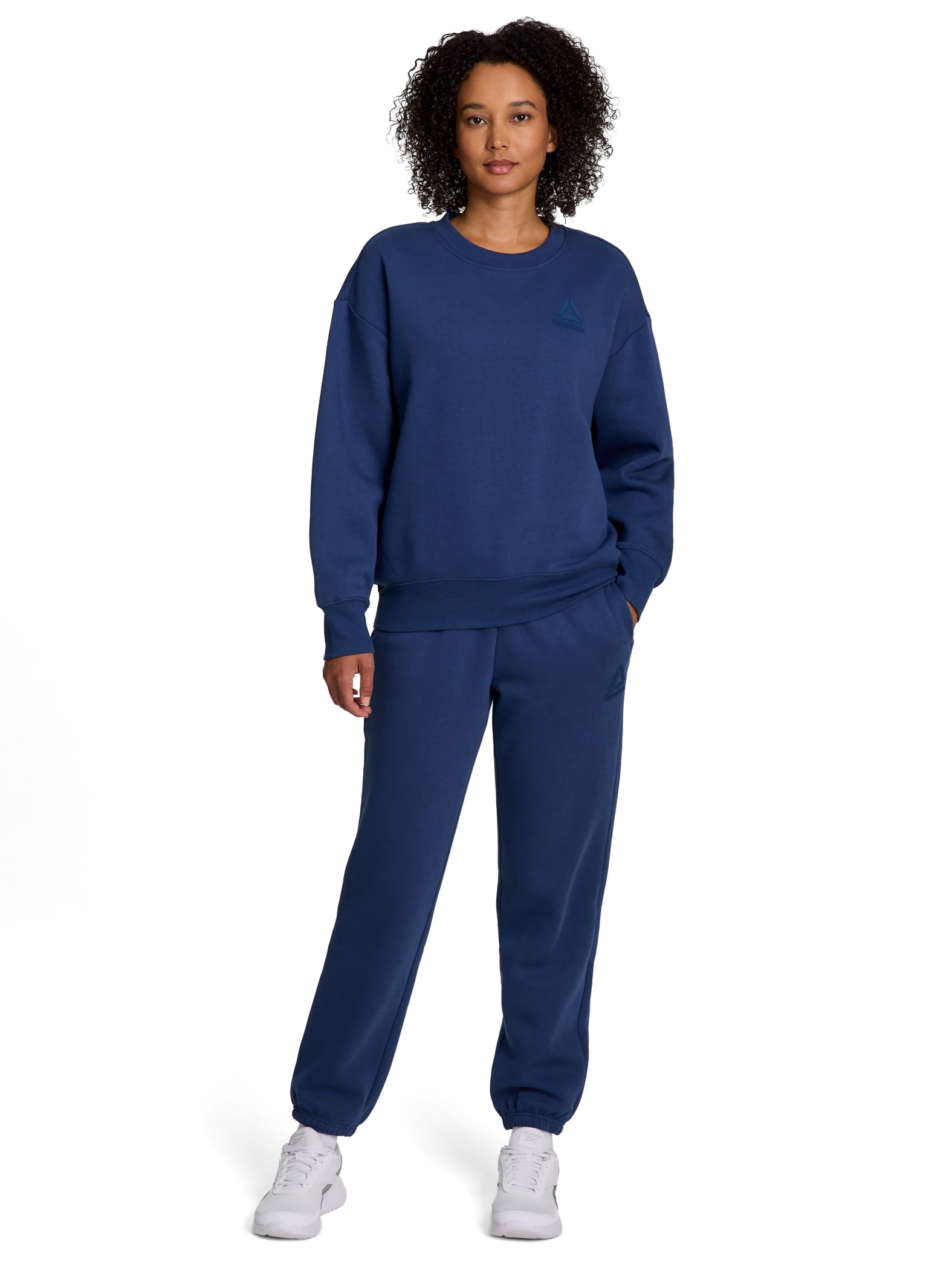 Reebok Women's and Women's Plus Weekender Oversized Cinched Hem Jogger, Sizes XS-4X