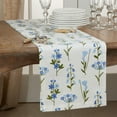 thumbnail image 2 of Fennco Styles Lovely Floral Print 100% Cotton Table Linen Collection, 2 of 10