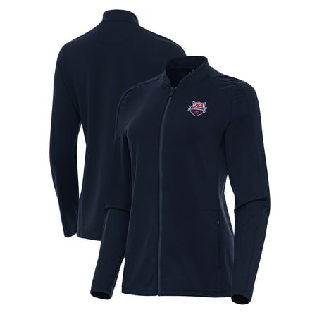 Women's Antigua Navy USA Swimming Continual Full-Zip Jacket