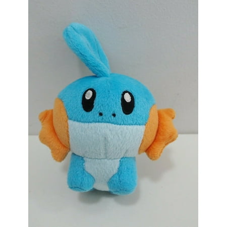 Mudkip Pokemon Center Pokedoll Mini Plush 5" Toy Doll Chain Hang Dangler NEW