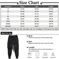 thumbnail image 3 of ADSSDQ Men's Jogger Pants Punk Cargo Baggy Techwear Hip Hop Harem Pants Streetwear Tactical Track Pants with Pockets Black 3XL, 3 of 3
