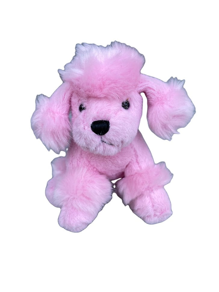 pink poodle plush toy