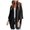 Black, variant on Womens Lightweight Cardigan Knit 3/4 Batwing Sleeve Cardigan Casual Soft Open Front Cardigan Beach Cover Up Top Womens Sweaters Fall Cardigan Fall Cardigans Light Cardigans for Women Summer Tan
