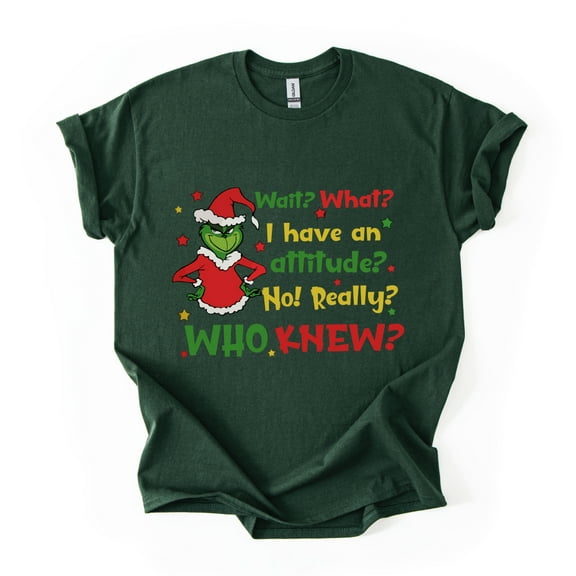 CustomTrendyShirts Funny Christmas Attitude Shirt Holiday Graphic Tee