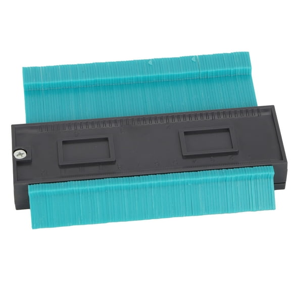 Outil de Gabarit de Contour, Pouces et Centimètres Facile à Utiliser avec Verrou, Duplicateur de Contour en Plastique ABS, 1 Pcs Tôle Automobile pour Menuiserie Vert P 127mm / 5 Po, Vert G 250mm